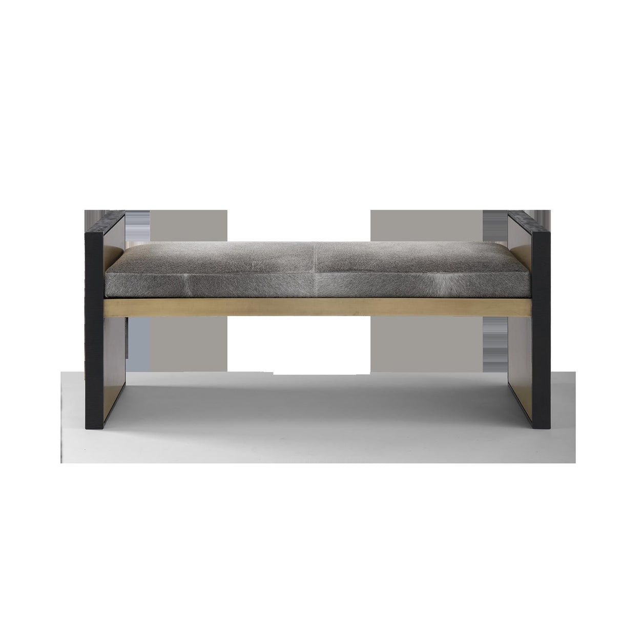 Villa & House Antique Brass and Dark Bronze Odeon Large Bench/Coffee Table