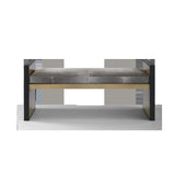 Villa & House Antique Brass and Dark Bronze Odeon Large Bench/Coffee Table