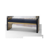 Villa & House Antique Brass and Dark Bronze Odeon Large Bench/Coffee Table