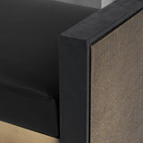 Villa & House Antique Brass and Dark Bronze Odeon Large Bench/Coffee Table