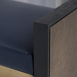 Villa & House Antique Brass and Dark Bronze Odeon Large Bench/Coffee Table