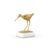 Villa & House Gold Leaf Piper Statue