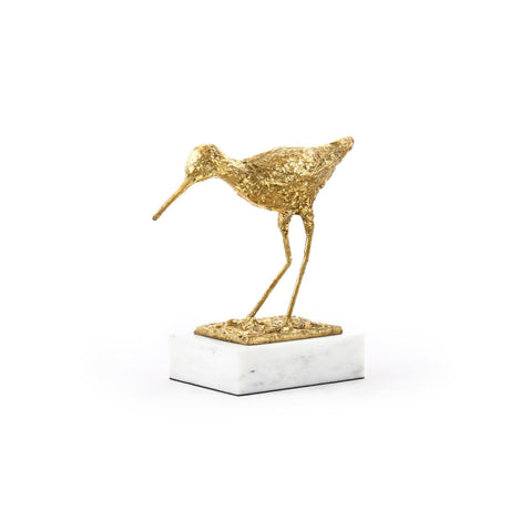 Villa & House Gold Leaf Piper Statue