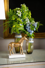 Villa & House Gold Leaf Palfrey Statue