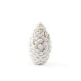 Villa & House Blanc de Chine Standing Pine Cone