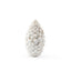 Villa & House Blanc de Chine Standing Pine Cone