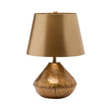 Villa & House Antique Brass Penny Lamp with Shade