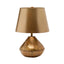 Villa & House Antique Brass Penny Lamp with Shade