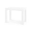 Villa & House Chiffon White Parsons Side Table