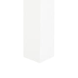 Villa & House Chiffon White Parsons Side Table
