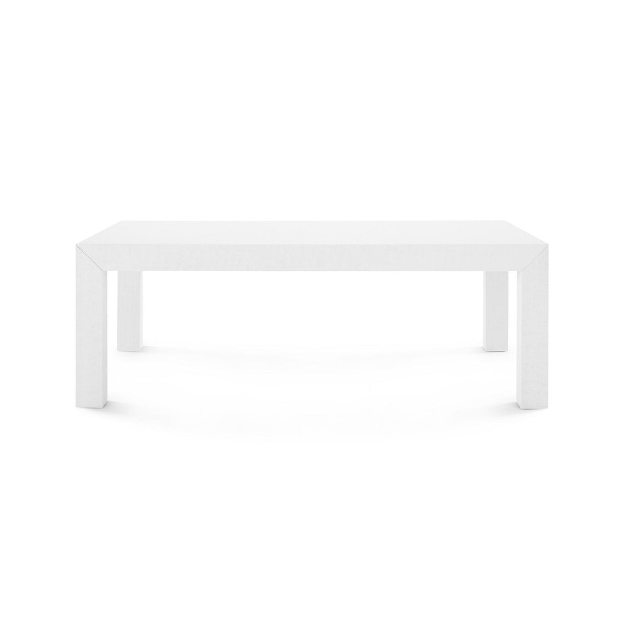 Villa & House Chiffon White Parsons Coffee Table