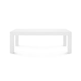 Villa & House Chiffon White Parsons Coffee Table