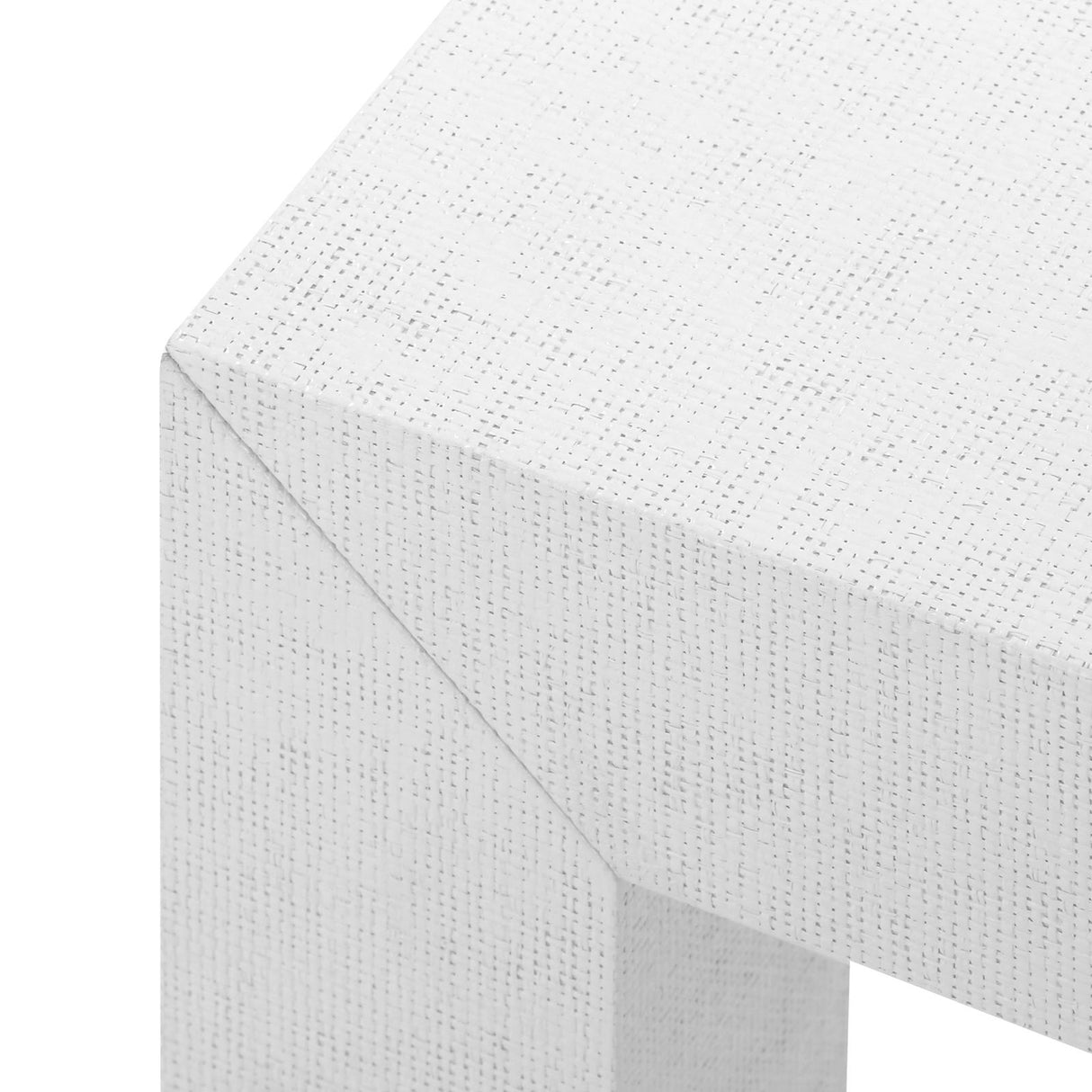 Villa & House Chiffon White Parsons Coffee Table