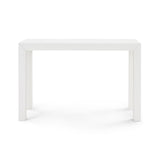 Villa & House Chiffon White Parsons Console Table