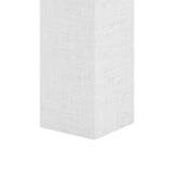 Villa & House Chiffon White Parsons Console Table