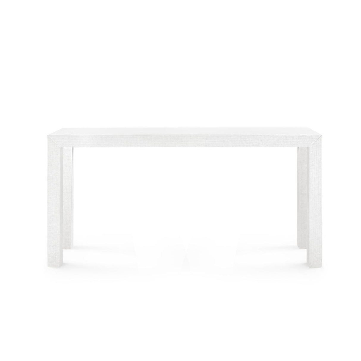 Villa & House Chiffon White Parsons Large Console