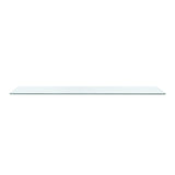 Villa & House Clear Parsons Large Console Glass Top
