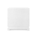 Villa & House Chiffon White Pavel 3-Drawer Side Table