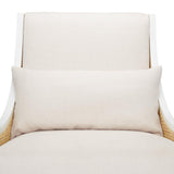 Villa & House Eggshell White Raleigh Club Chair