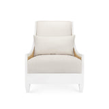 Villa & House Eggshell White Raleigh Club Chair