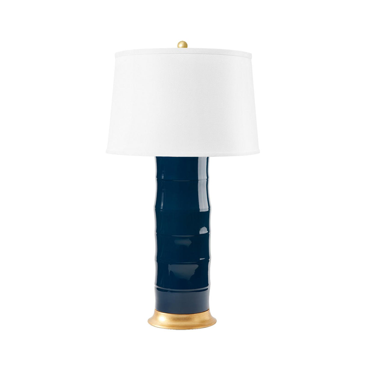 Villa & House Navy Blue Saigon Lamp Without Shade