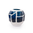 Villa & House Marine Blue & White Sewale Medium Vase