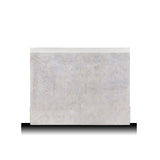 Villa & House Light Gray Burl Sloane 1-Drawer Side Table