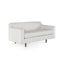 Villa & House Kingston Warm White Sinclair Loveseat,Kingston Warm White,Almond Finish