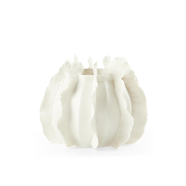 Villa & House Blanc de Chine Spring Flower Low Vase