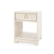 Villa & House Blanched Oak Stanford 1-Drawer Side Table