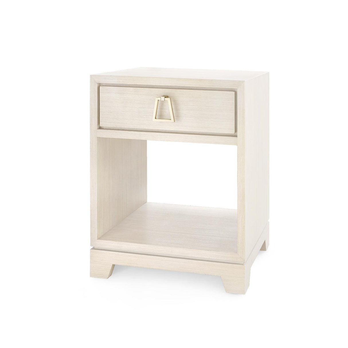 Villa & House Blanched Oak Stanford 1-Drawer Side Table