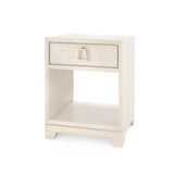 Villa & House Blanched Oak Stanford 1-Drawer Side Table