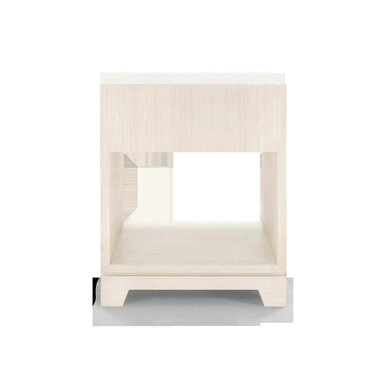 Villa & House Blanched Oak Stanford 1-Drawer Side Table