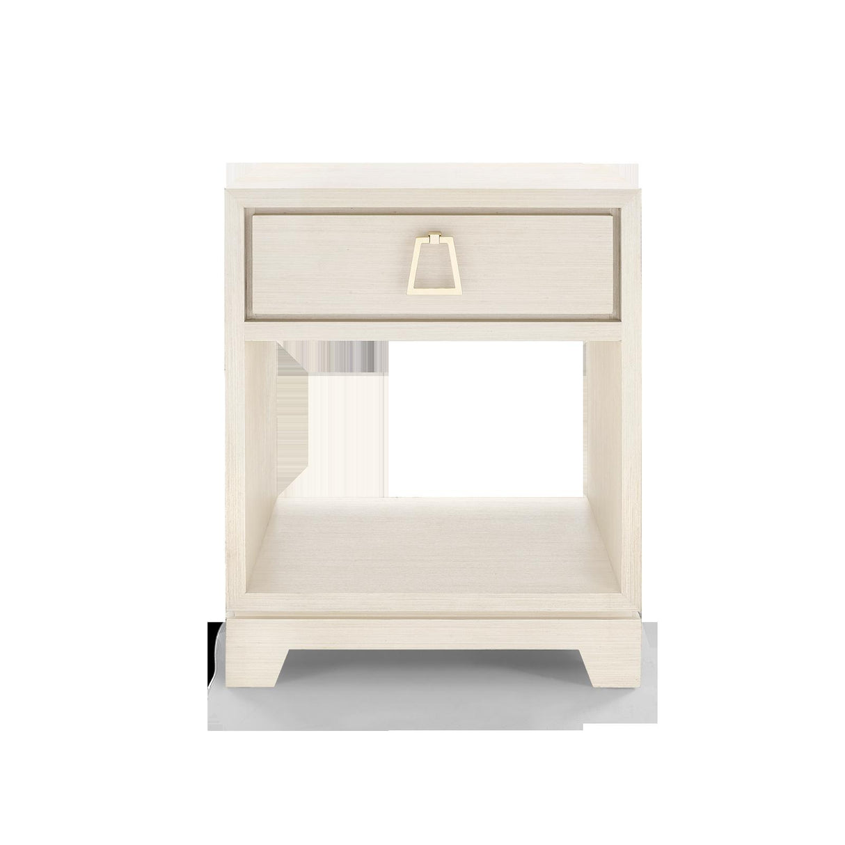 Villa & House Blanched Oak Stanford 1-Drawer Side Table