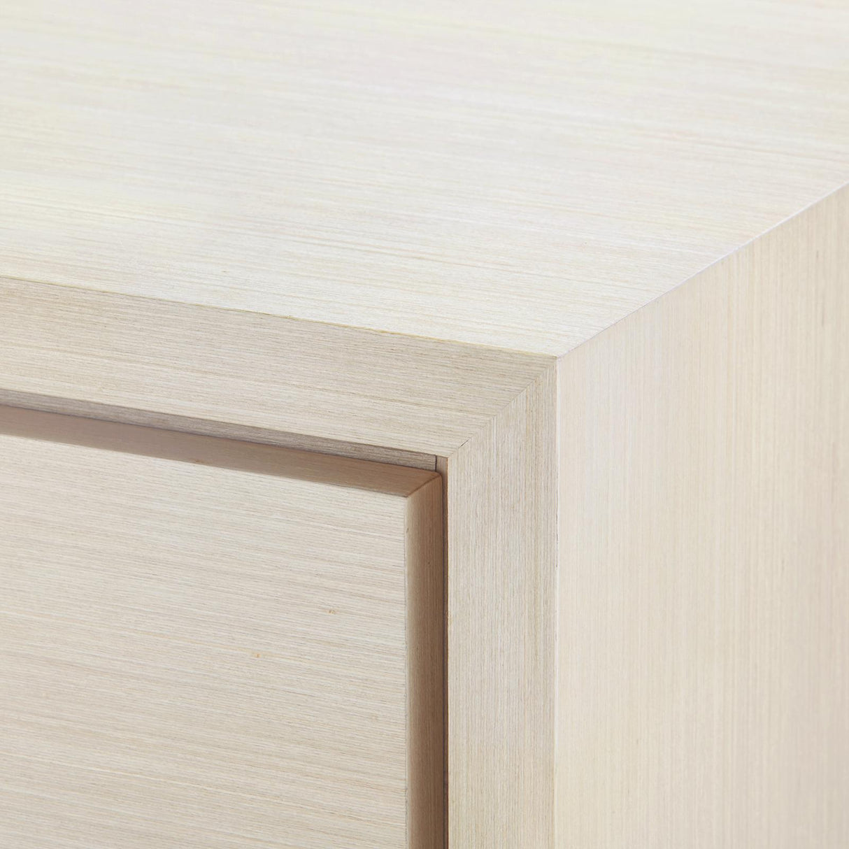 Villa & House Blanched Oak Stanford 1-Drawer Side Table