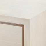 Villa & House Blanched Oak Stanford 1-Drawer Side Table