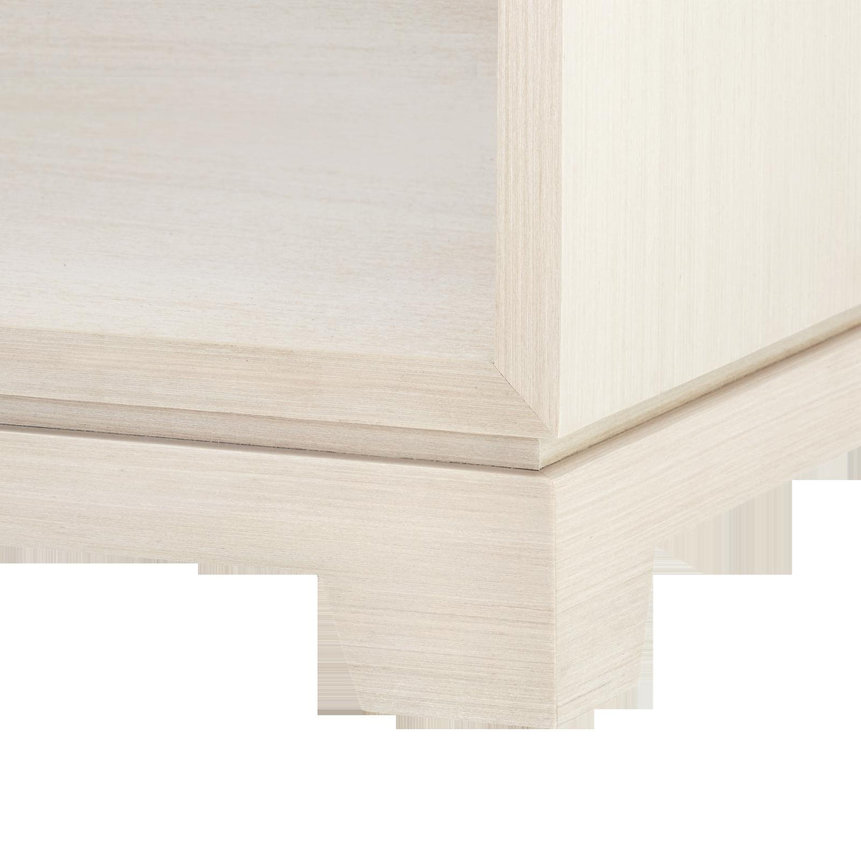 Villa & House Blanched Oak Stanford 1-Drawer Side Table
