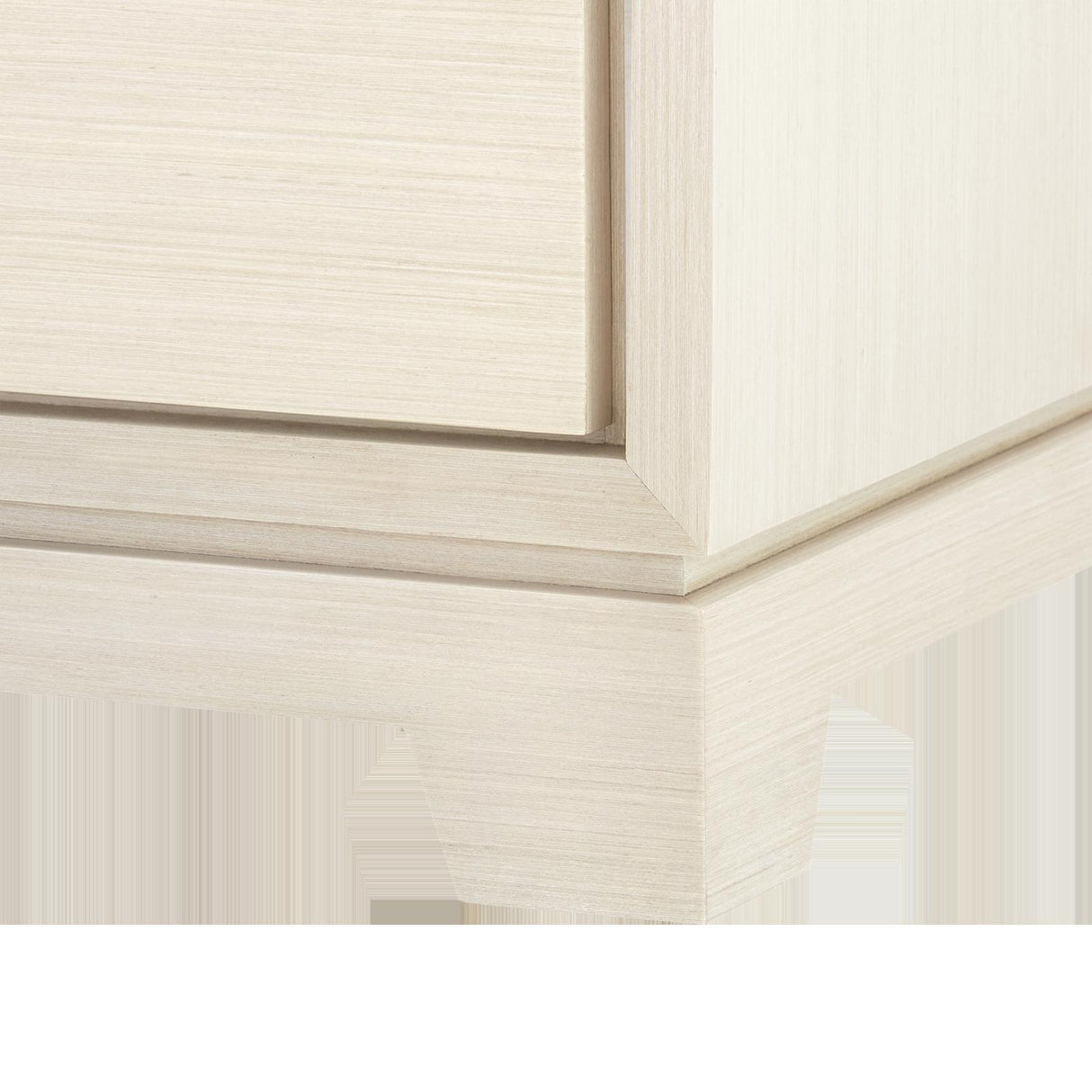 Villa & House Blanched Oak Stanford 3-Drawer Side Table