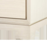 Villa & House Blanched Oak Stanford 3-Drawer Side Table