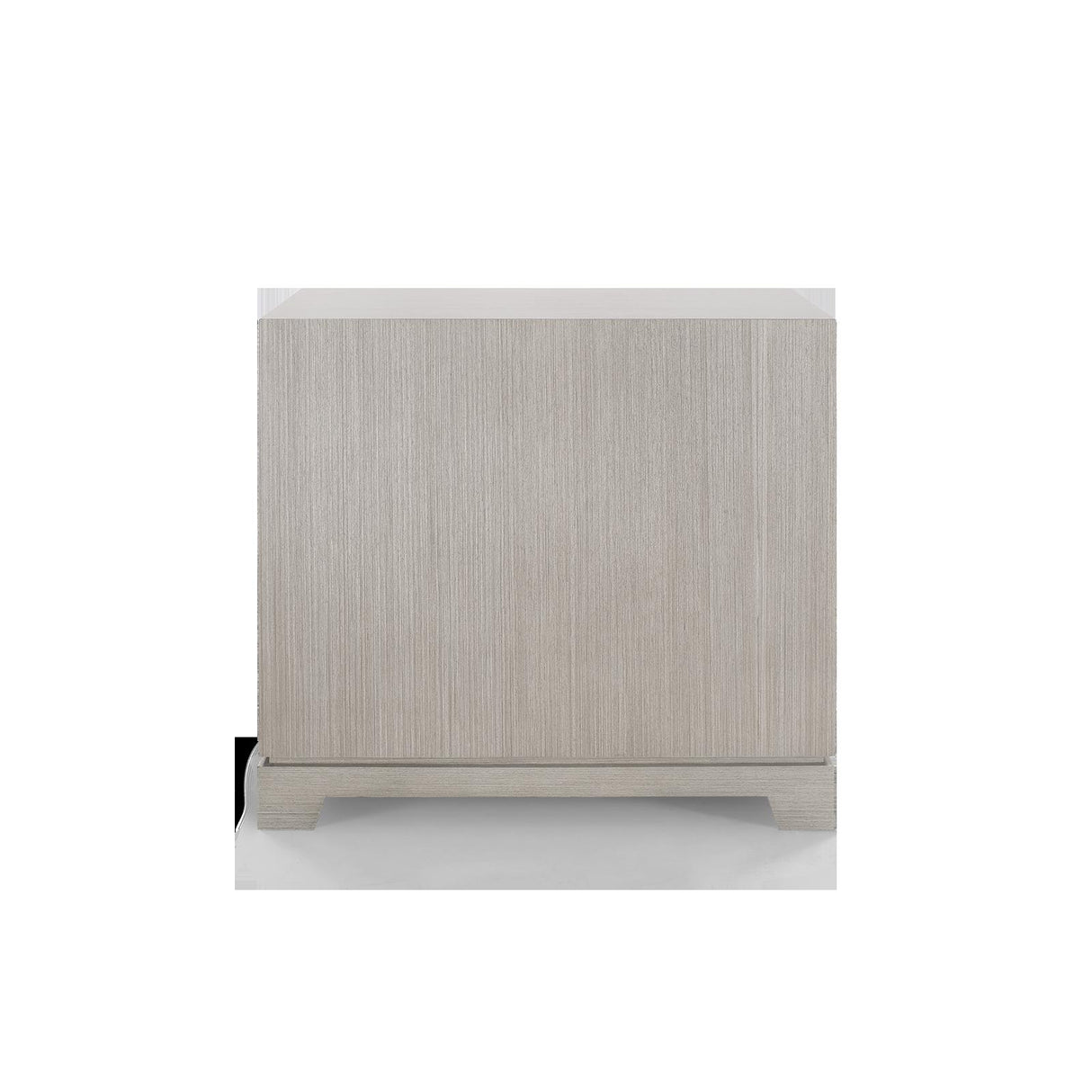 Villa & House Taupe Gray Stanford 3-Drawer Side Table