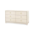 Villa & House Blanched Oak Stanford Extra Large 6-Drawer