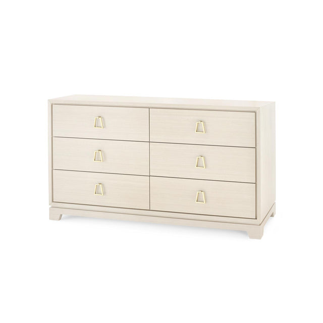 Villa & House Blanched Oak Stanford Extra Large 6-Drawer
