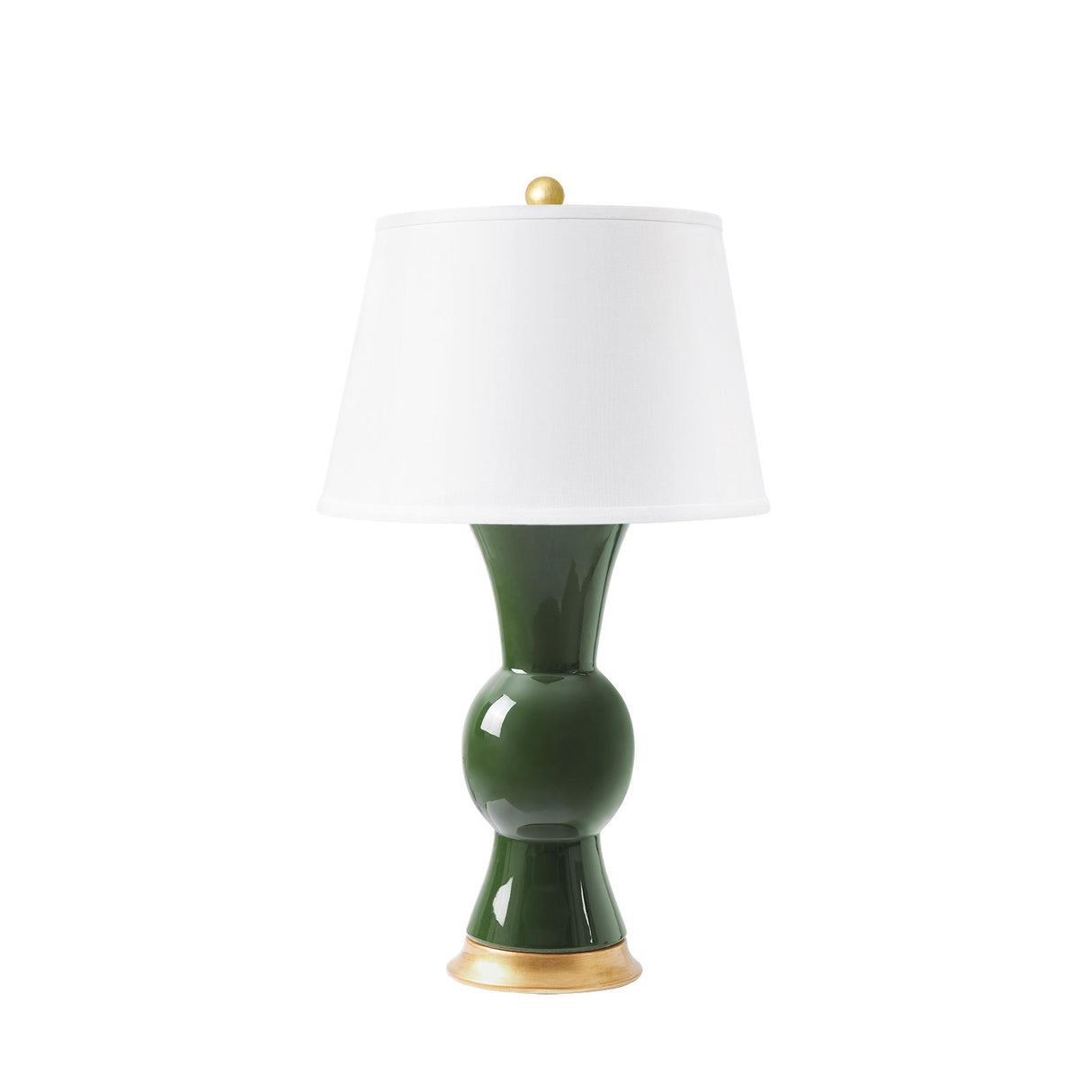 Villa & House Dark Green Tao Lamp Without Shade