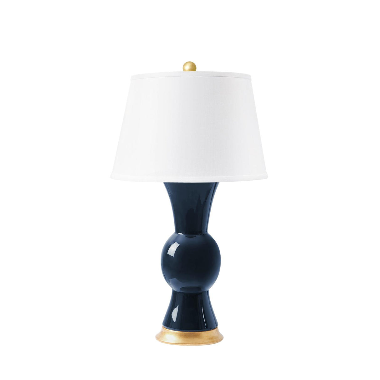 Villa & House Navy Blue Tao Lamp Without Shade