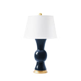 Villa & House Navy Blue Tao Lamp Without Shade
