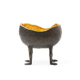 Villa & House Bronze and Gold Leaf Tumbler Bowl