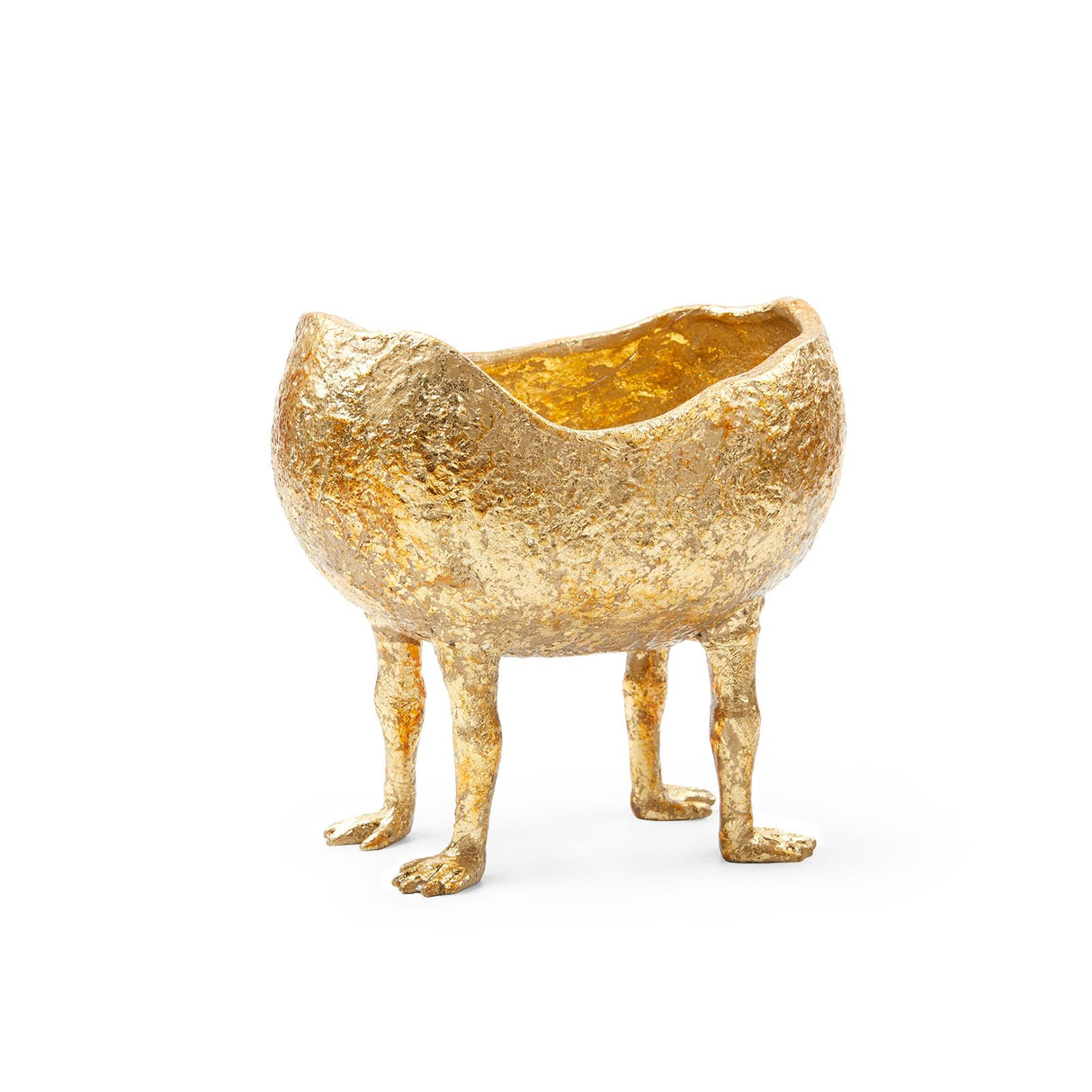 Villa & House Gold Leaf Tumbler Bowl