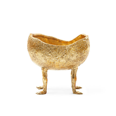 Villa & House Gold Leaf Tumbler Bowl