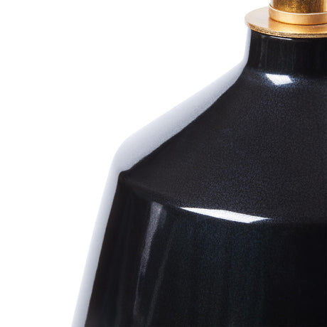 Villa & House Kona Black Tupelo Lamp Without Shade