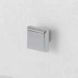 Villa & House Chiffon White Valentina Grasscloth 1-Drawer Side Table